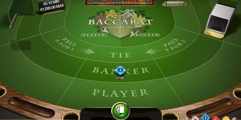 Nhiều chiến thuật chơi Baccarat trực tuyến hiệu quả
