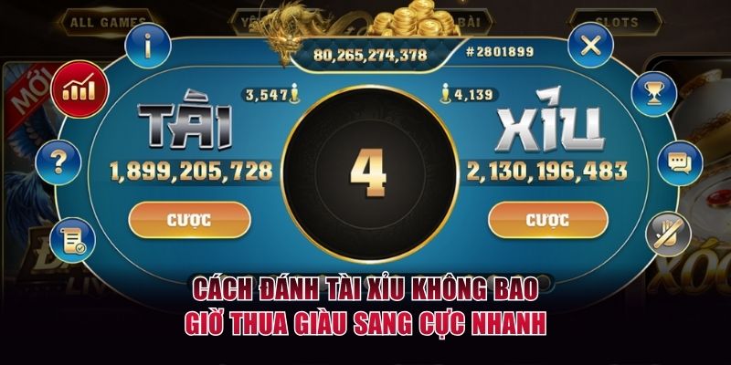 Cách Đánh Tài Xỉu Không Bao Giờ Thua