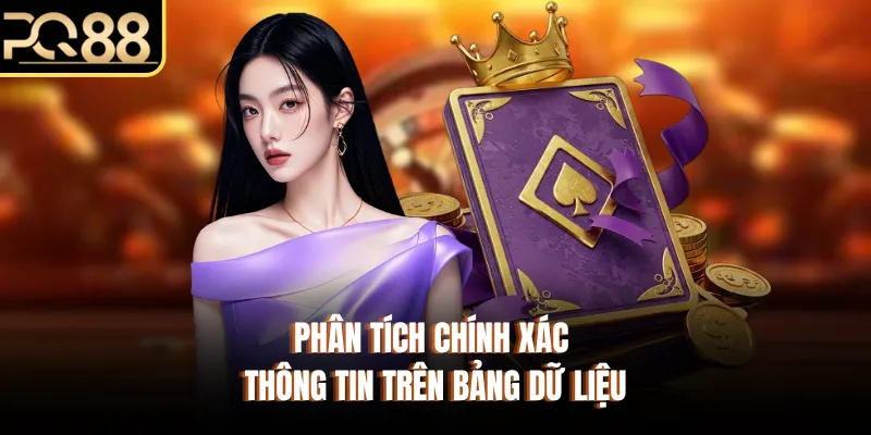 Phân tích chính xác thông tin trên bảng dữ liệu