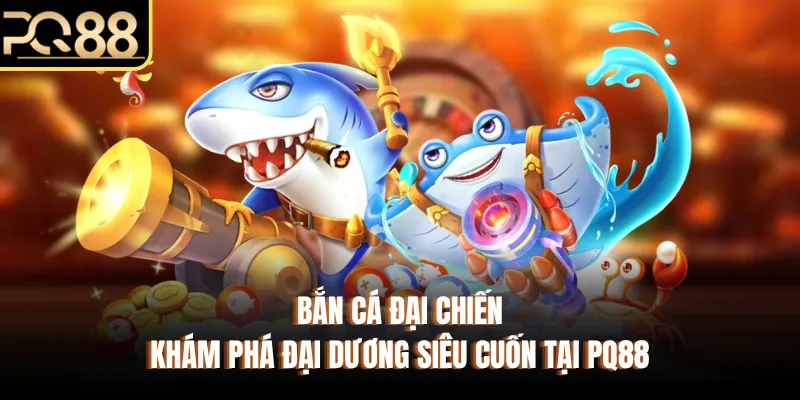 Bắn Cá Đại Chiến - Khám Phá Đại Dương Siêu Cuốn Tại PQ88