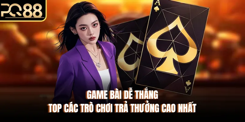 Game Bài Dễ Thắng - Top Các Trò Chơi Trả Thưởng Cao Nhất