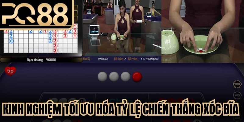 Kinh nghiệm tối ưu hóa tỷ lệ chiến thắng xóc đĩa online nên áp dụng