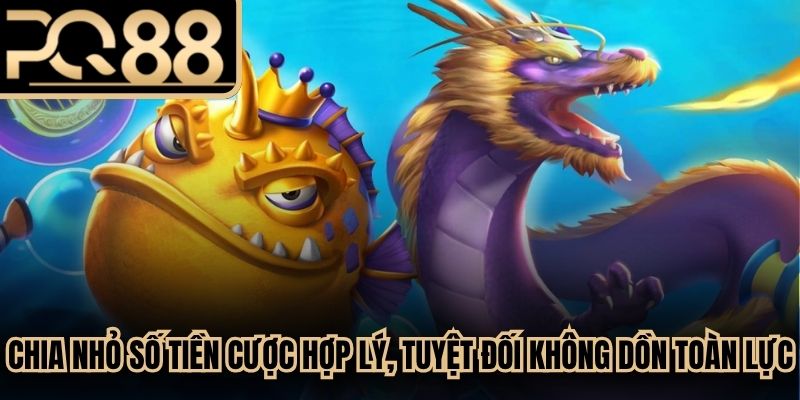 Luôn chia nhỏ số tiền cược hợp lý, tuyệt đối không dồn toàn lực