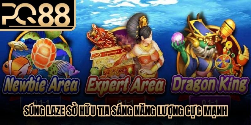 Súng Laze sở hữu tia sáng năng lượng cực mạnh, đầy bất ngờ